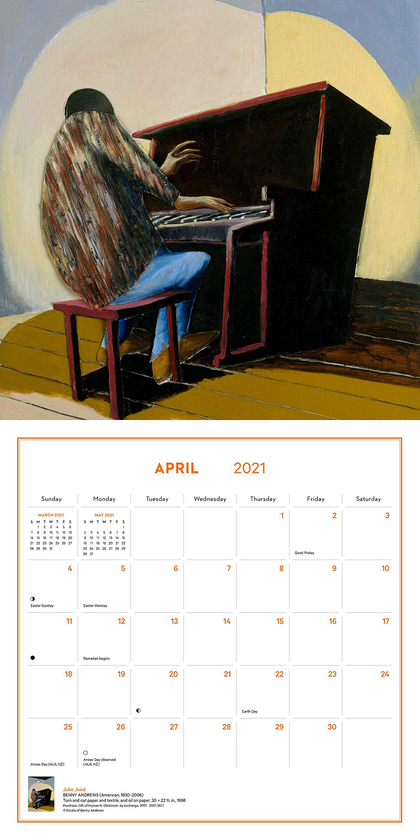 Паперова книга «Harlem Renaissance and Beyond 2021 Wall Calendar» - фото №1