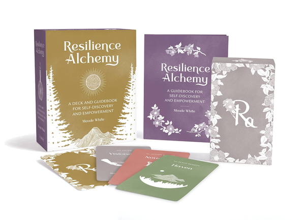 Паперова книга «Resilience Alchemy. A Deck and Guidebook for Self-Discovery and Empowerment», автор Мод Вайт - фото №1