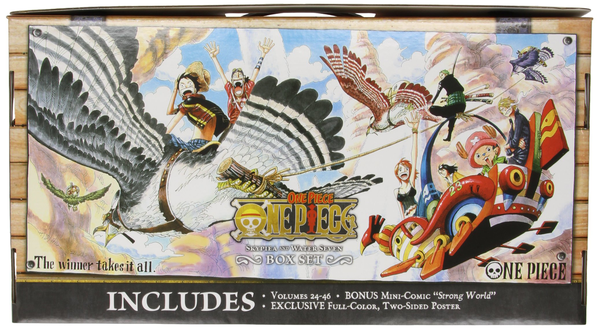 Бумажная книга «One Piece Box Set 2. Skypeia and Water Seven. Volumes 24-46», автор Эйитиро Ода - фото №1