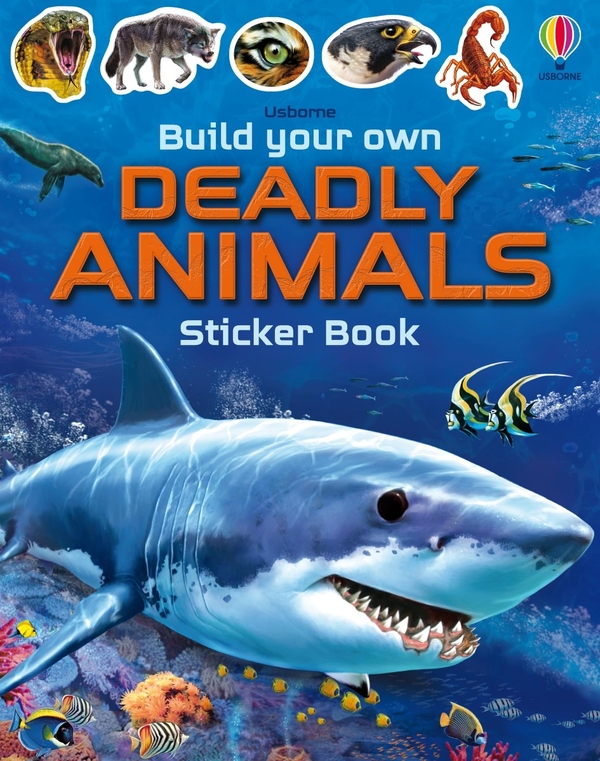 [object Object] «Build Your Own Deadly Animals. Sticker Book», автор Саймон Тадхоуп - фото №1