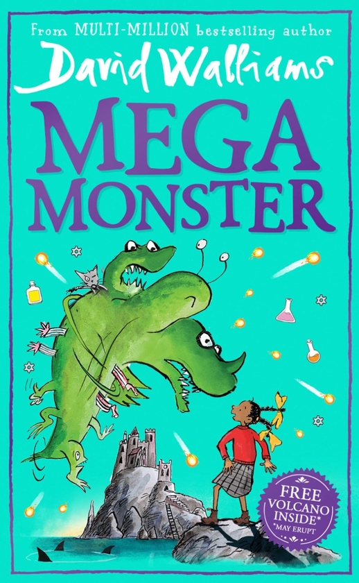 Бумажная книга «Megamonster», автор Дэвид Уольямс - фото №1