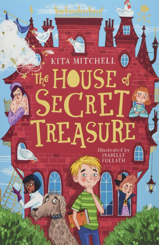 Бумажная книга «The House of Secret Treasure» - фото №1