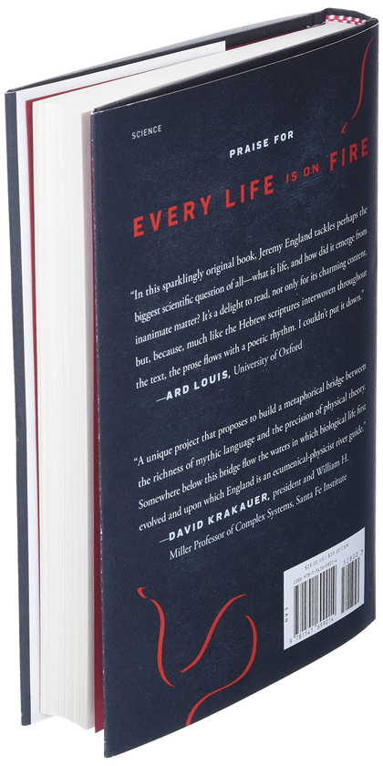 Бумажная книга «Every Life Is On Fire. How Thermodynamics Explains the Origins of Living Things», автор Джереми Инглэнд - фото №1
