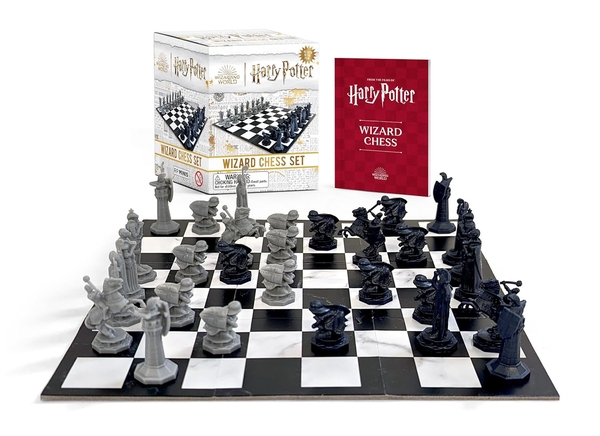 Бумажная книга «Harry Potter Wizard Chess Set», автор Дональд Лемке - фото №1