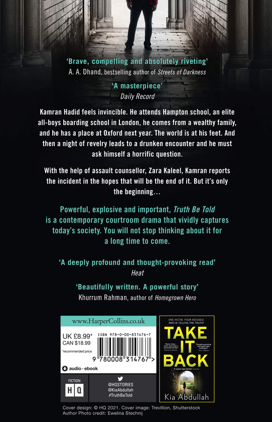 Бумажная книга «Truth Be Told», автор Киа Абдулла - фото №1