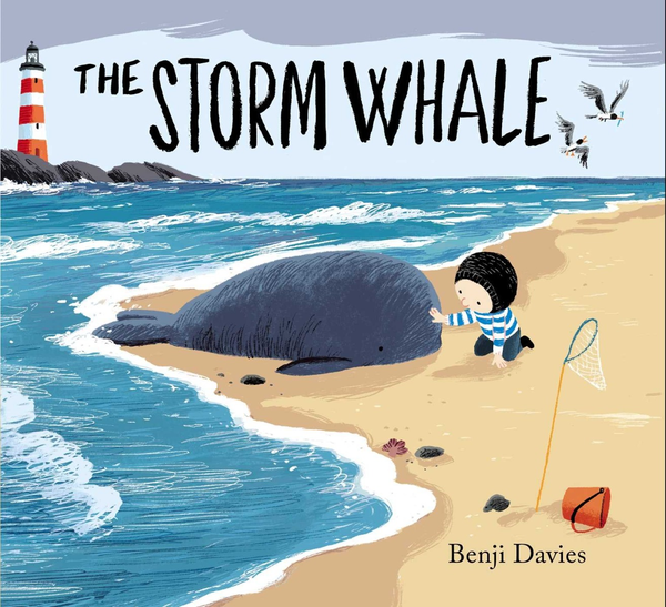 Паперова книга «The Storm Whale», автор Бенджі Девіс - фото №1
