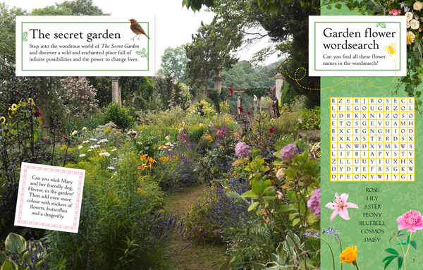 Бумажная книга «The Secret Garden: Movie Sticker Activity Book» - фото №1