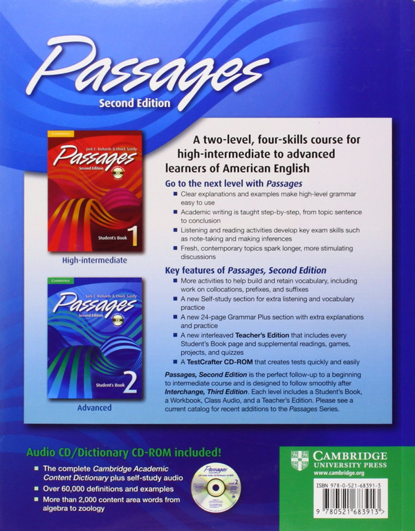 [object Object] «Passages 2 Student's Book. An upper-level multi-skills course (+CD)», автор Джек С. Річардс - фото №2 - мініатюра