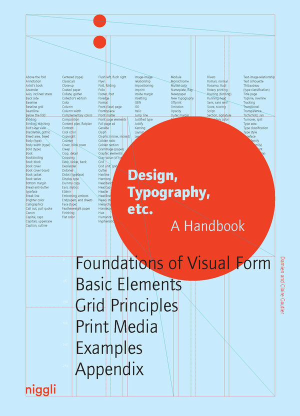 Паперова книга «Design, Typography etc. A Handbook», автор Деміен Готьє - фото №1