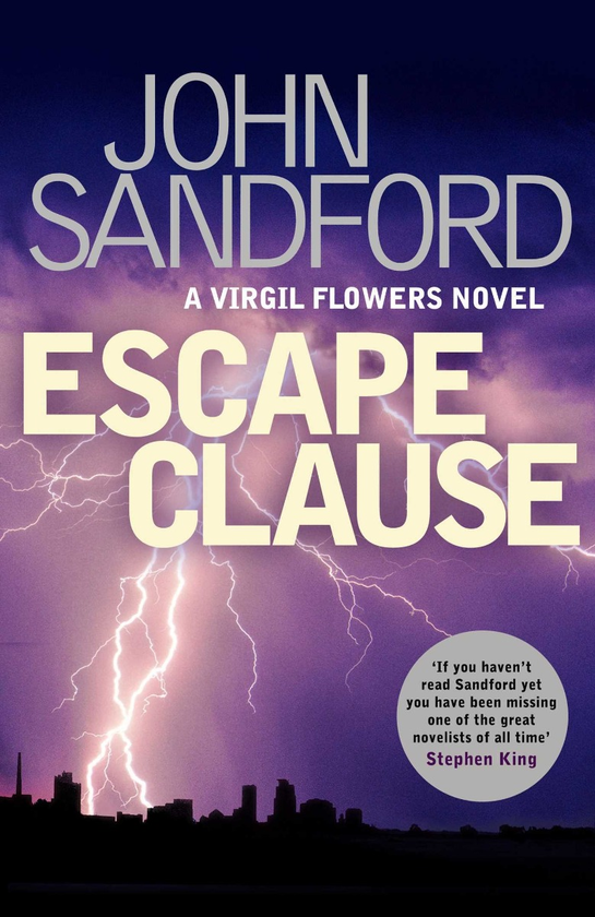 Паперова книга «Escape Clause», автор Джон Сендфорд - фото №1