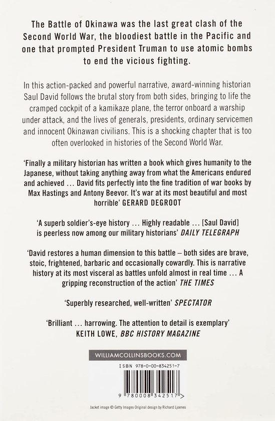 Бумажная книга «Crucible of Hell. Okinawa: the Last Great Battle of the Second World War», автор Саул Давид - фото №1
