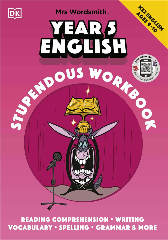 [object Object] «Year 5 English Stupendous Workbook, Ages 9-10 (Key Stage 2)», автор Миссис Вордсмит - фото №1