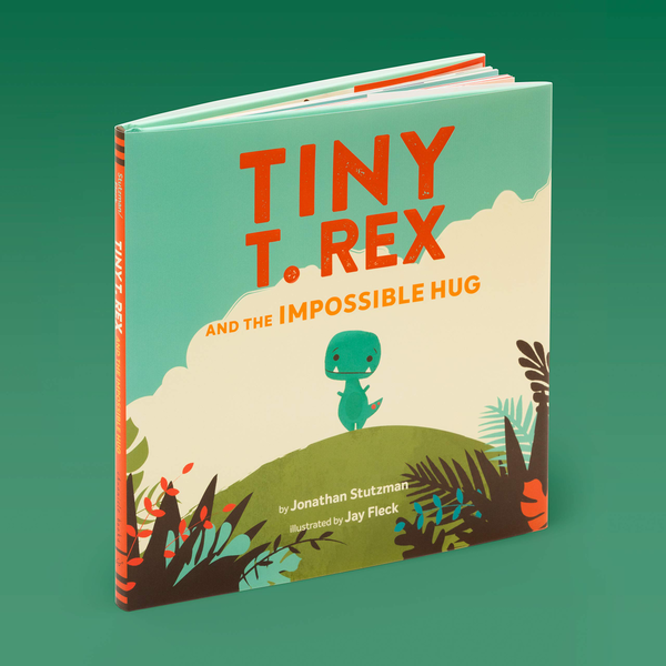 Паперова книга «Tiny T. Rex and the Impossible Hug», автор Джонатан Штуцман - фото №1