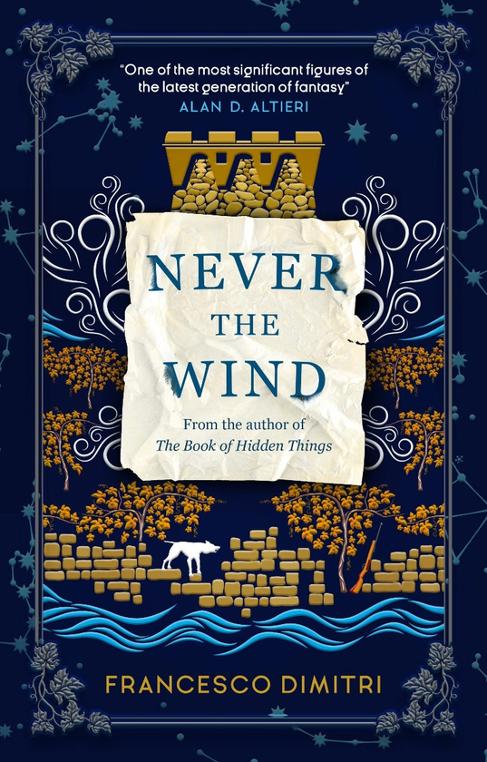Бумажная книга «Never the Wind», автор Франческо Димитри - фото №1