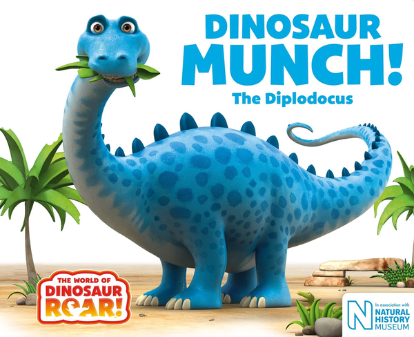 Паперова книга «Dinosaur Munch! The Diplodocus», автор Жанна Вілліс - фото №1
