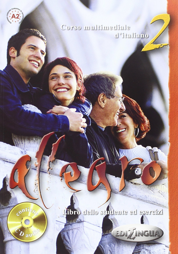 [object Object] «Allegro 2: Corso Multimediale D'italiano» - фото №1