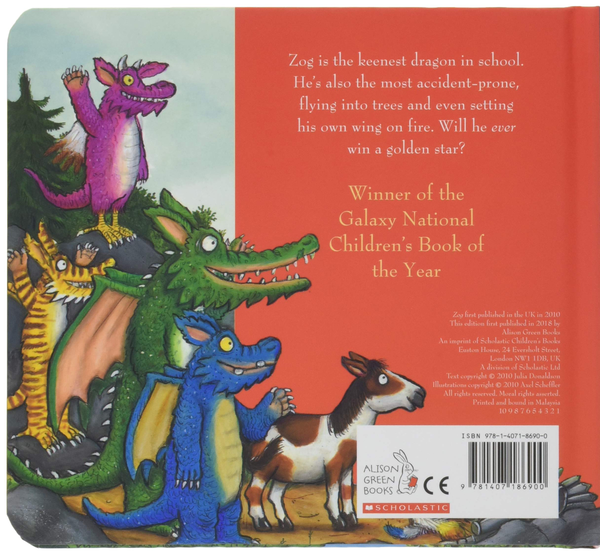 Бумажная книга «Zog Christmas», автор Джулия Дональдсон - фото №1