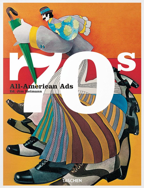 Паперова книга «All-American Ads of the 70s» - фото №1