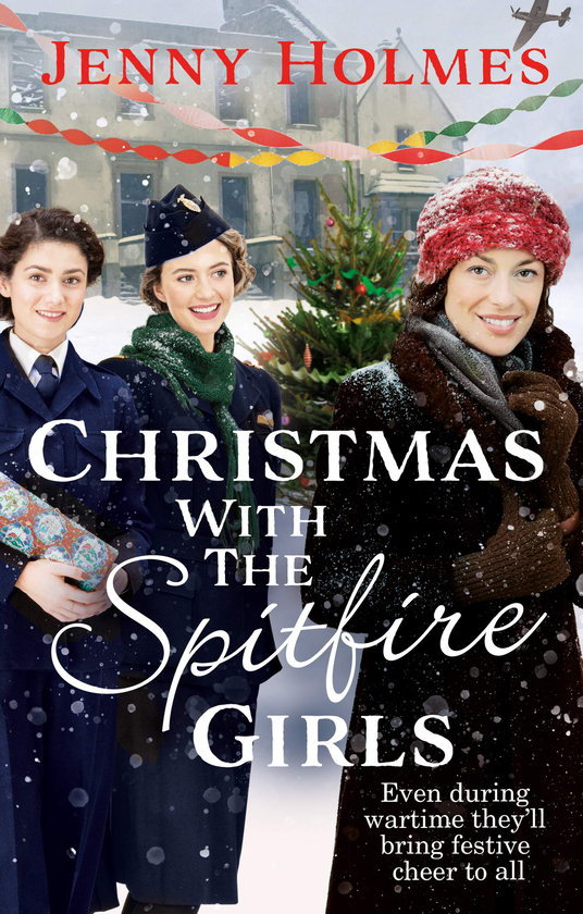 Бумажная книга «Christmas with the Spitfire Girls», автор Дженни Холмс - фото №1