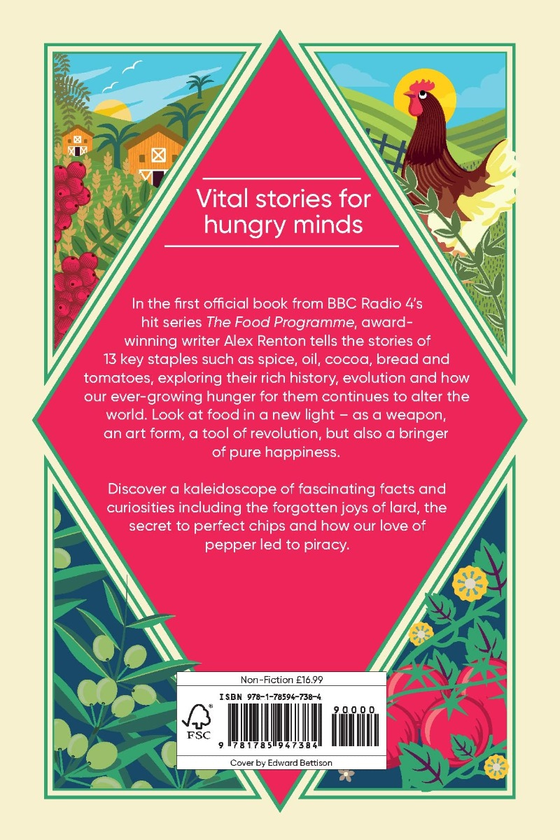 Паперова книга «The Food Programme. 13 Foods that Shape Our World», автор Алекс Рентон - фото №1