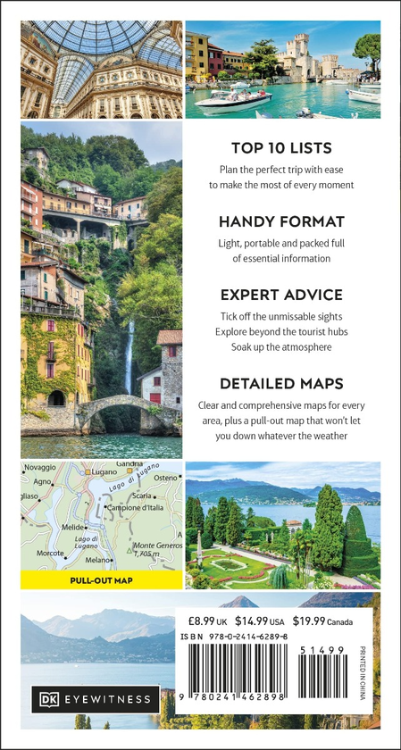 Паперова книга «Top 10 Italian Lakes» - фото №1