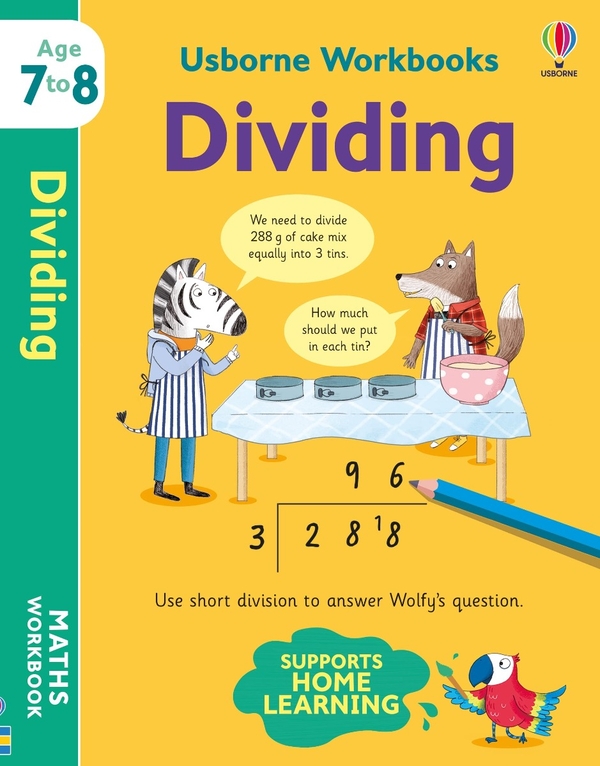 [object Object] «Usborne Workbooks Dividing 7-8», автор Бэти Холли - фото №1