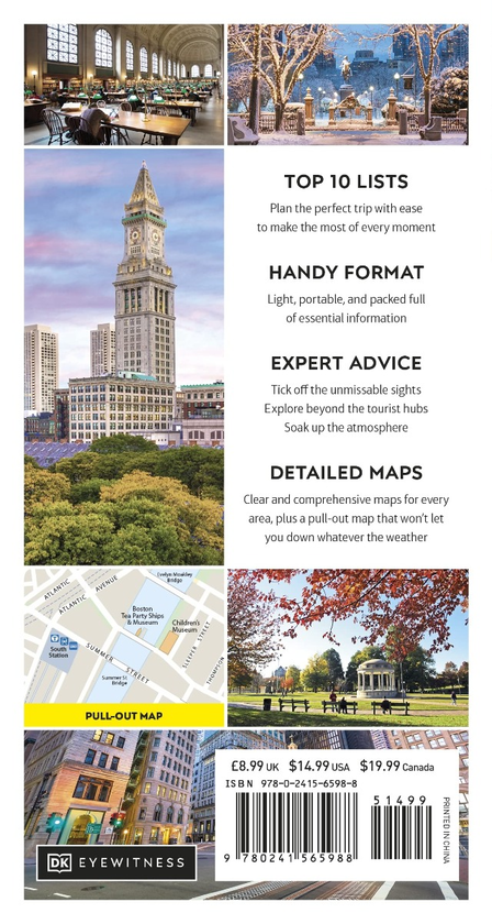 Паперова книга «Top 10 Boston» - фото №1