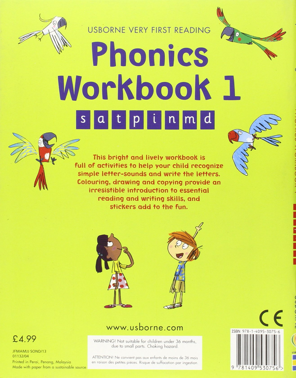 [object Object] «Phonic Workbook. Level 1», автор Майри Маккиннон - фото №2 - миниатюра