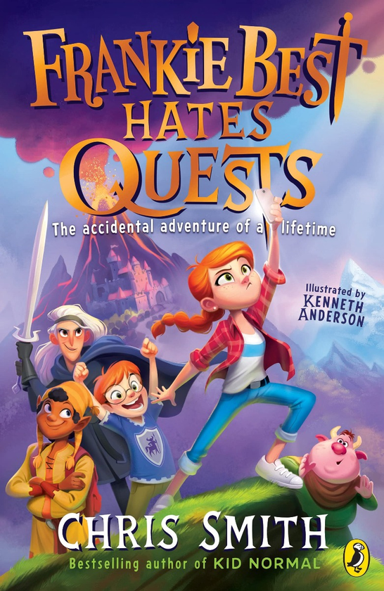 Бумажная книга «Frankie Best Hates Quests», автор Крис Смит - фото №1