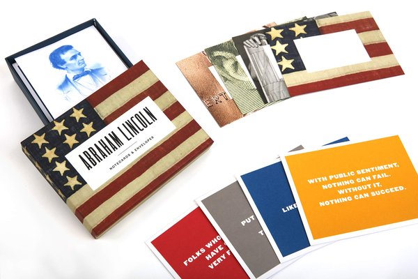 Бумажная книга «Abraham Lincoln Notecards» - фото №1