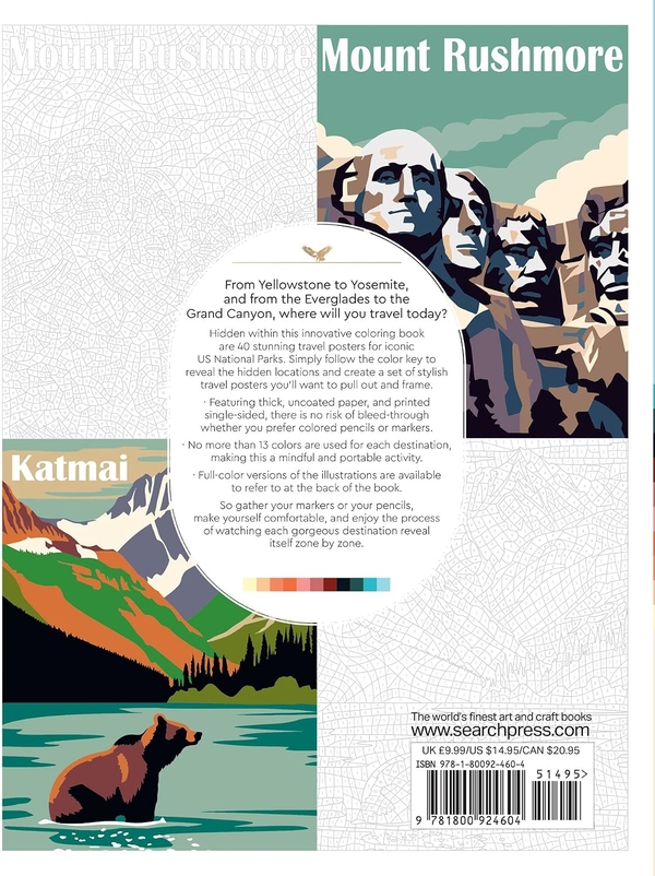 Паперова книга «US National Parks» - фото №1