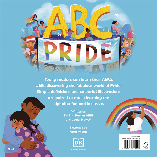 Паперова книга «ABC Pride», авторів Луї Стовелл, Еллі Барнс - фото №1