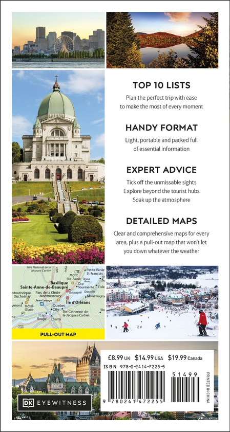 Бумажная книга «Top 10 Montreal and Quebec City» - фото №1
