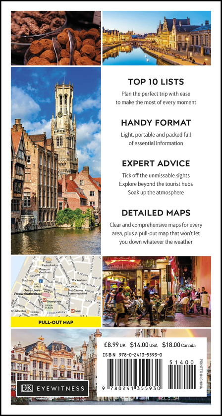 Бумажная книга «Top 10 Brussels, Bruges, Antwerp and Ghent» - фото №1