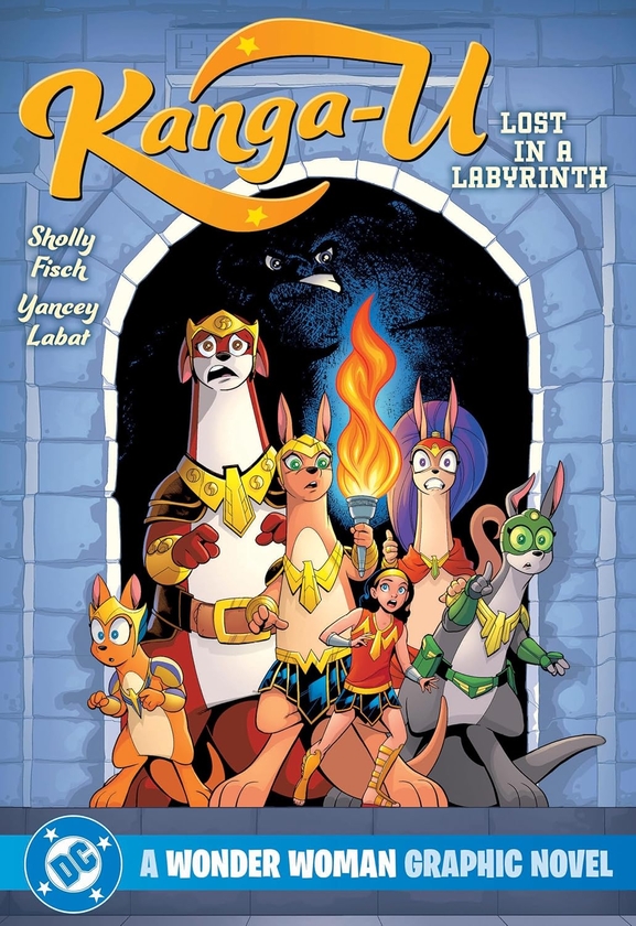 Паперова книга «Kanga-U: Lost in a Labyrinth», авторів Шоллі Фіш, Янсі Лабат - фото №1