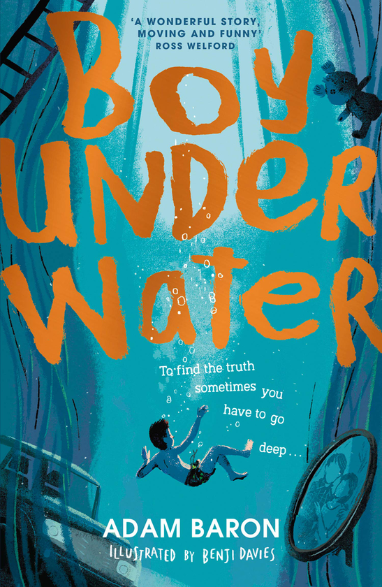 Паперова книга «Boy Underwater», автор Адам Барон - фото №1