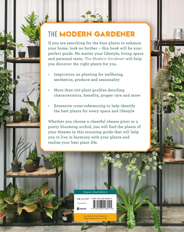Паперова книга «The Modern Gardener. A Practical Guide to Houseplants, Herbs and Container Gardening», автор Соня Пател Елліс - фото №1