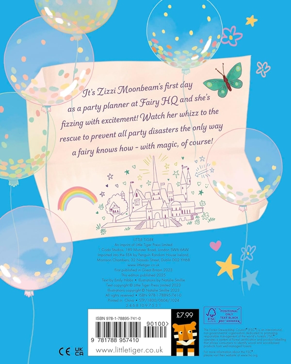 Бумажная книга «Zizzi Moonbeam», автор Эмили Хиббс - фото №1