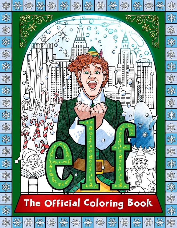 Бумажная книга «Elf: The Official Coloring Book» - фото №1