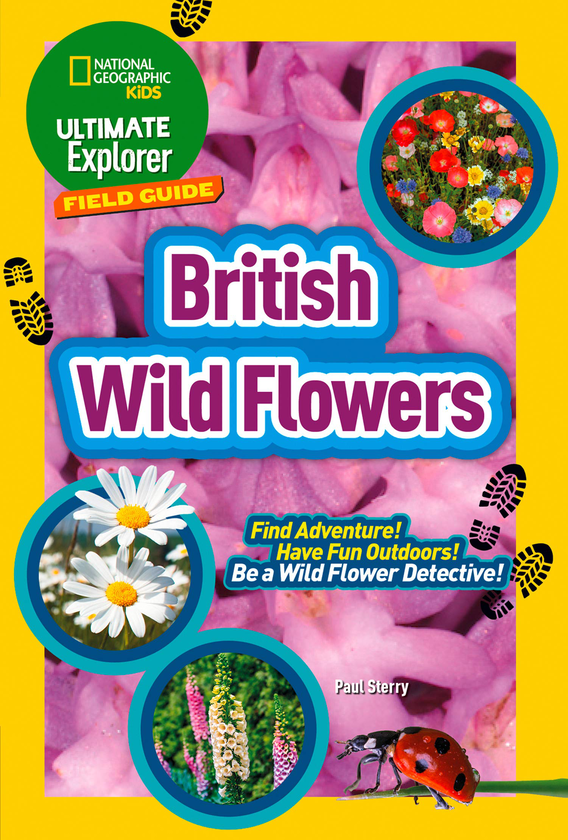 Паперова книга «British Wild Flowers: Find Adventure! Have Fun Outdoors! Be a Wild Flower Detective!» - фото №1