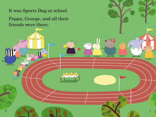 Бумажная книга «Ladybird Readers. Level 2. Peppa Pig: Sports Day» - фото №1