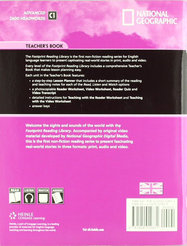 Паперова книга «Footprint Reading Library Level 2600: Teacher's Manual», автор Роб Уорінг - фото №1