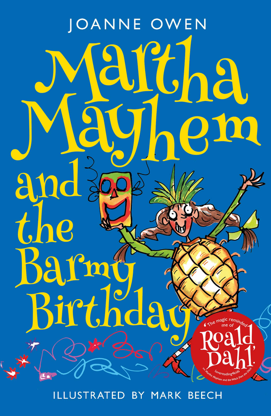 Бумажная книга «Martha Mayhem and the Barmy Birthday», автор Джоан Оуэн - фото №1