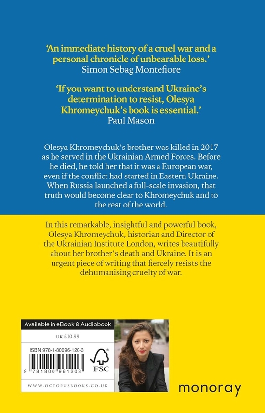[object Object] «The Death of a Soldier Told by His Sister. A Ukrainian Story», автор Олеся Хромейчук - фото №2 - миниатюра