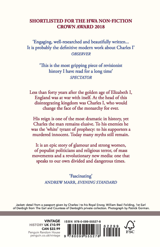 Паперова книга «White King: The Tragedy of Charles I», автор Леанда де Ліль - фото №1