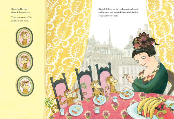 Паперова книга «Three Little Monkeys Ride Again», автор Квентін Блейк - фото №1