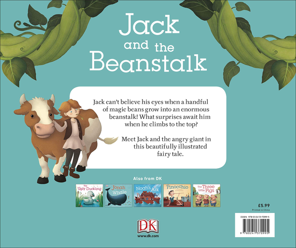 Бумажная книга «Jack and the Beanstalk» - фото №1