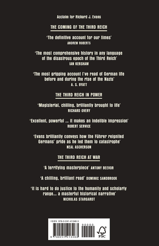 Паперова книга «The Hitler Conspiracies. The Third Reich and the Paranoid Imagination», автор Річард Дж. Еванс - фото №1