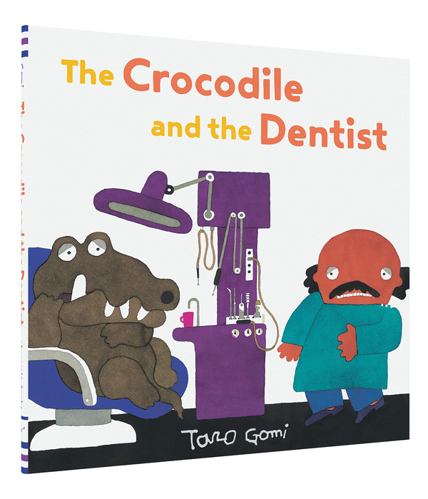 Паперова книга «The Crocodile and the Dentist», автор Таро Гомі - фото №1