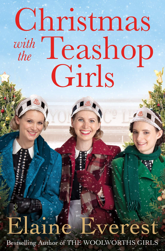 Паперова книга «Christmas with the Teashop Girls», автор Елейн Еверест - фото №1